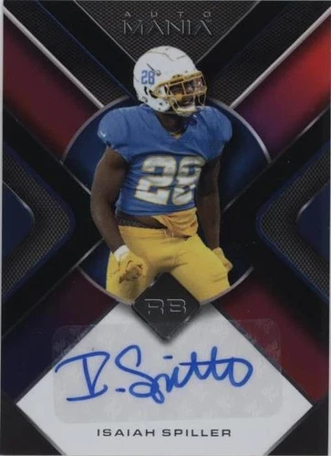 2022 Wild Card Auto Mania Retail Isaiah Spiller #AM-TR101