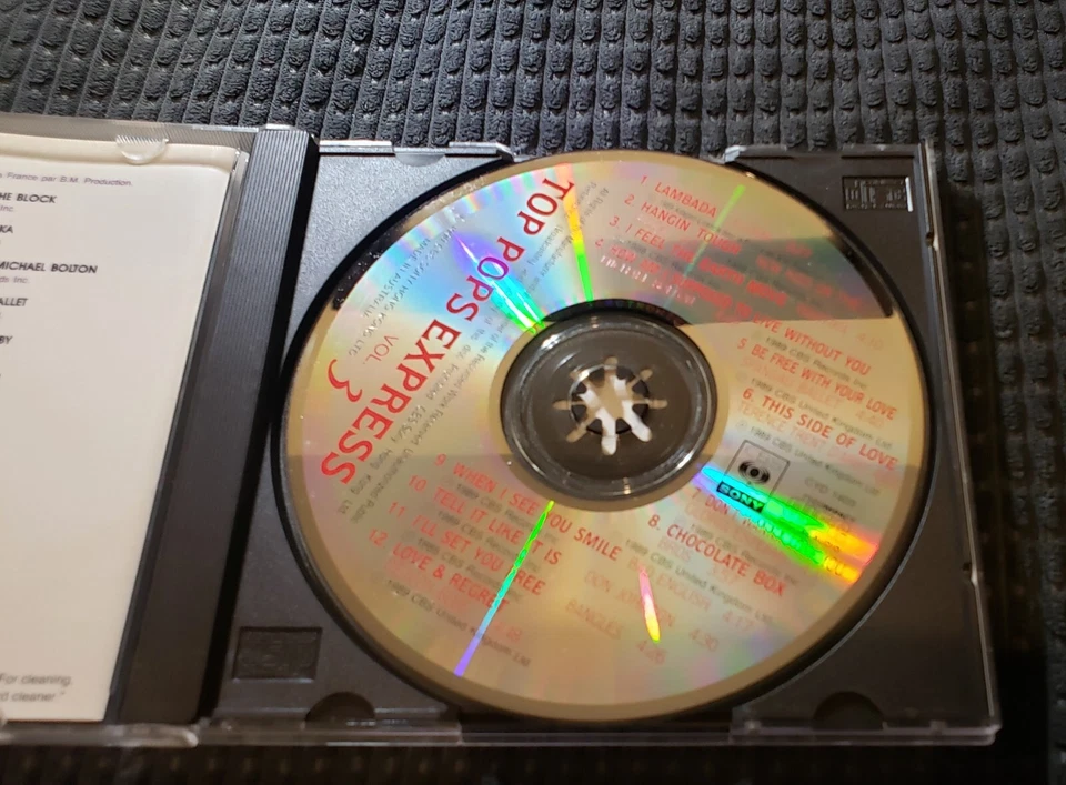 Top Pops Express Music for the 90's CD Spandau ballet Bros 蔡齡齡 杜德偉 甄楚倩 張學友 改編原曲 Foto 2 de 4