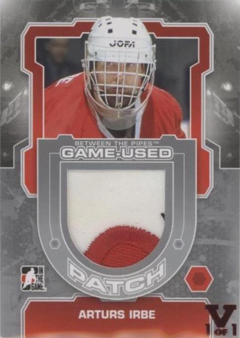 2012-13 In the Game Between the Pipes - Arturs Irbe #M-33 - 1 of 1