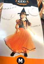 HYDE & EEK Fancy Witch Halloween Kids Costume Size M(8)