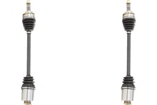 Front PAIR TrakMotive CV Axle Shaft for 1993-1994 Subaru Impreza (36259)