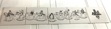 Set Of 5 Vintage Medieval scenes H&R English Tiles 6x6
