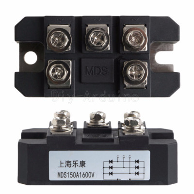 Three/3-Phase Diode Bridge Rectifier 150A MDS150A 1600V Power Durable