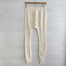 Vintage Northwest Territory Beige thermal waffle long john base layer pants, XL