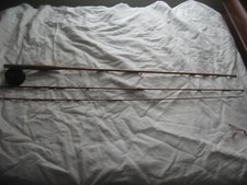 ANTIQUE 9' APPELTON & BASSETT BAMBOO FLY ROD WITH MITCHELL 7130 REEL