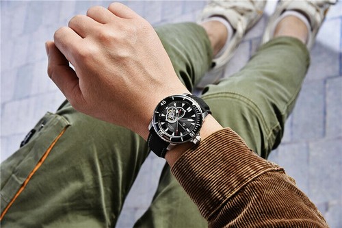 PAGANI DESIGN Men's Tourbillon NH39 Mechanical Watch Stainless Steel Wristwatch - Picture 11 of 16