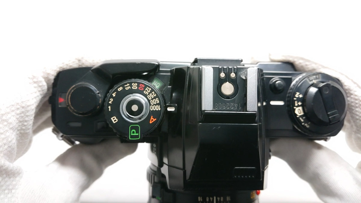 完動品 MINOLTA NEW X-700 MPS + MD 50mm F1.4 EXC+5 w/ Strap] Minolta New X-700 MPS Film Camera Body MD
