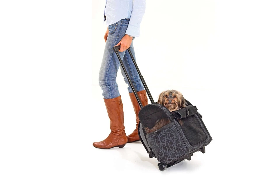 Smart Trolly City Tier Trolley Rucksack Tragetasche für Hunde + Katzen - Bild 3 von 4