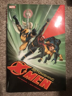 Astonishing X-Men Hardcover Graphic Novel ~NEW~ MARVEL Joss Whedon Cover 1A