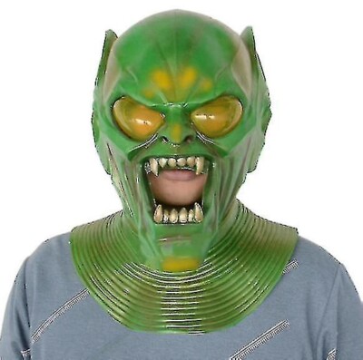 Grüne Koboldmaske Erwachsene Halloween Kostüm Party Cosplay Spiderman