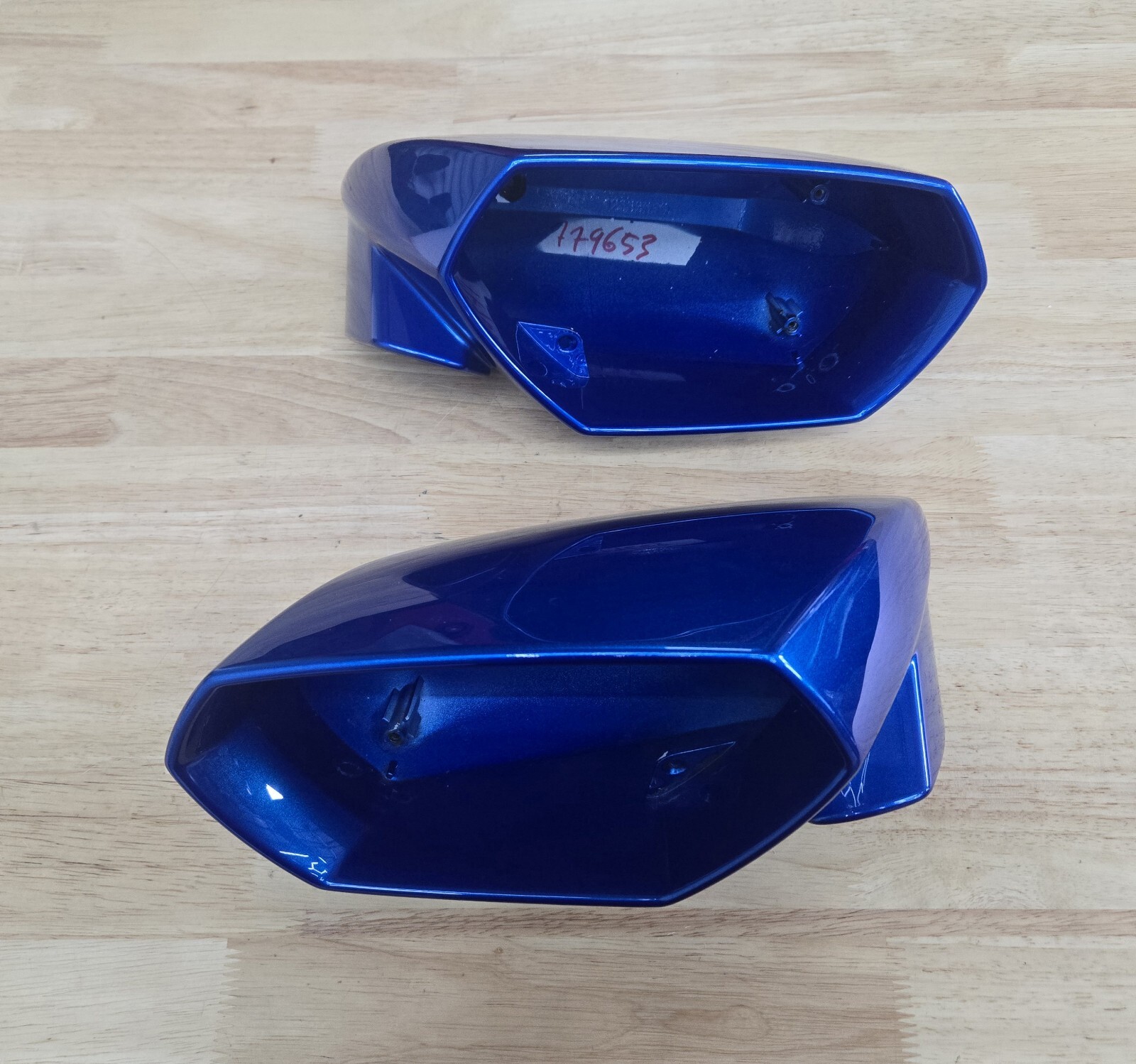Lamborghini Huracan mirror caps / housing 2015-2024 In Blue 