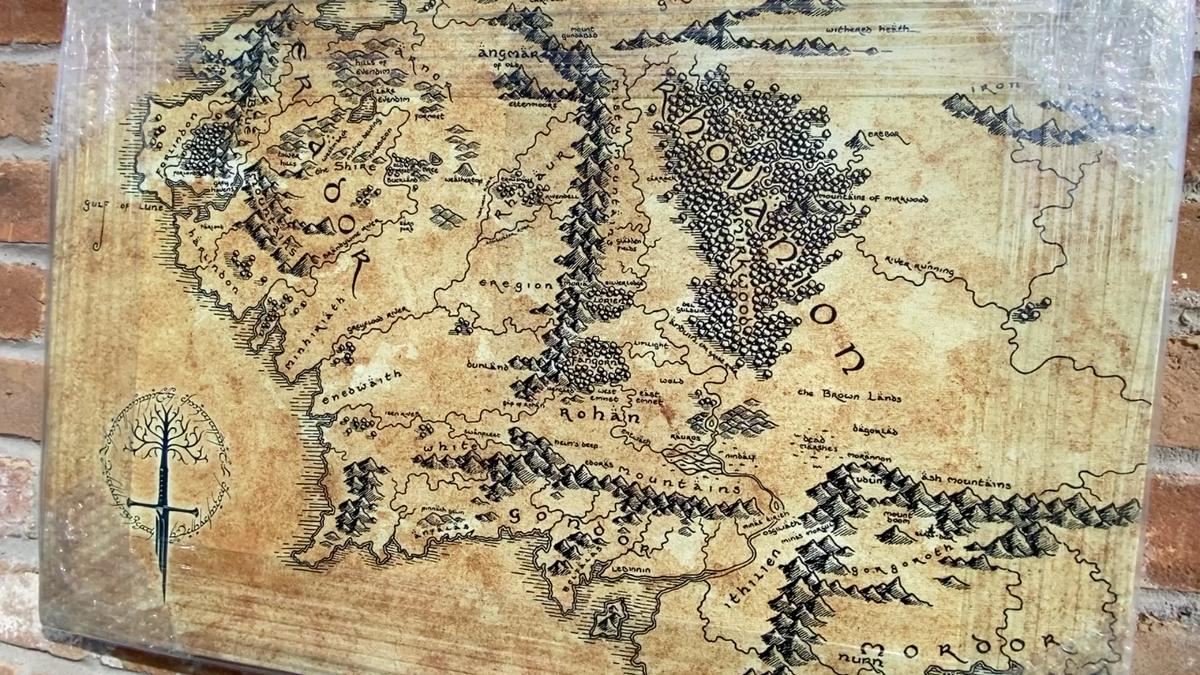 Rivendell Lord Of The Rings Map Fantasy Rivendell Landscape Artwork Of