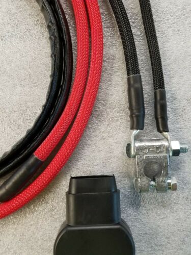 Porsche 944 / 951 Battery Cable and Starter / Alternator Harness Complete Set - Picture 3 of 12