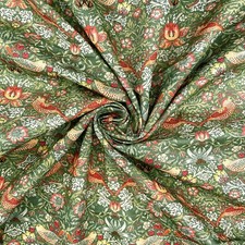 William Morris Strawberry Thief Round Tablecloth  Various Size