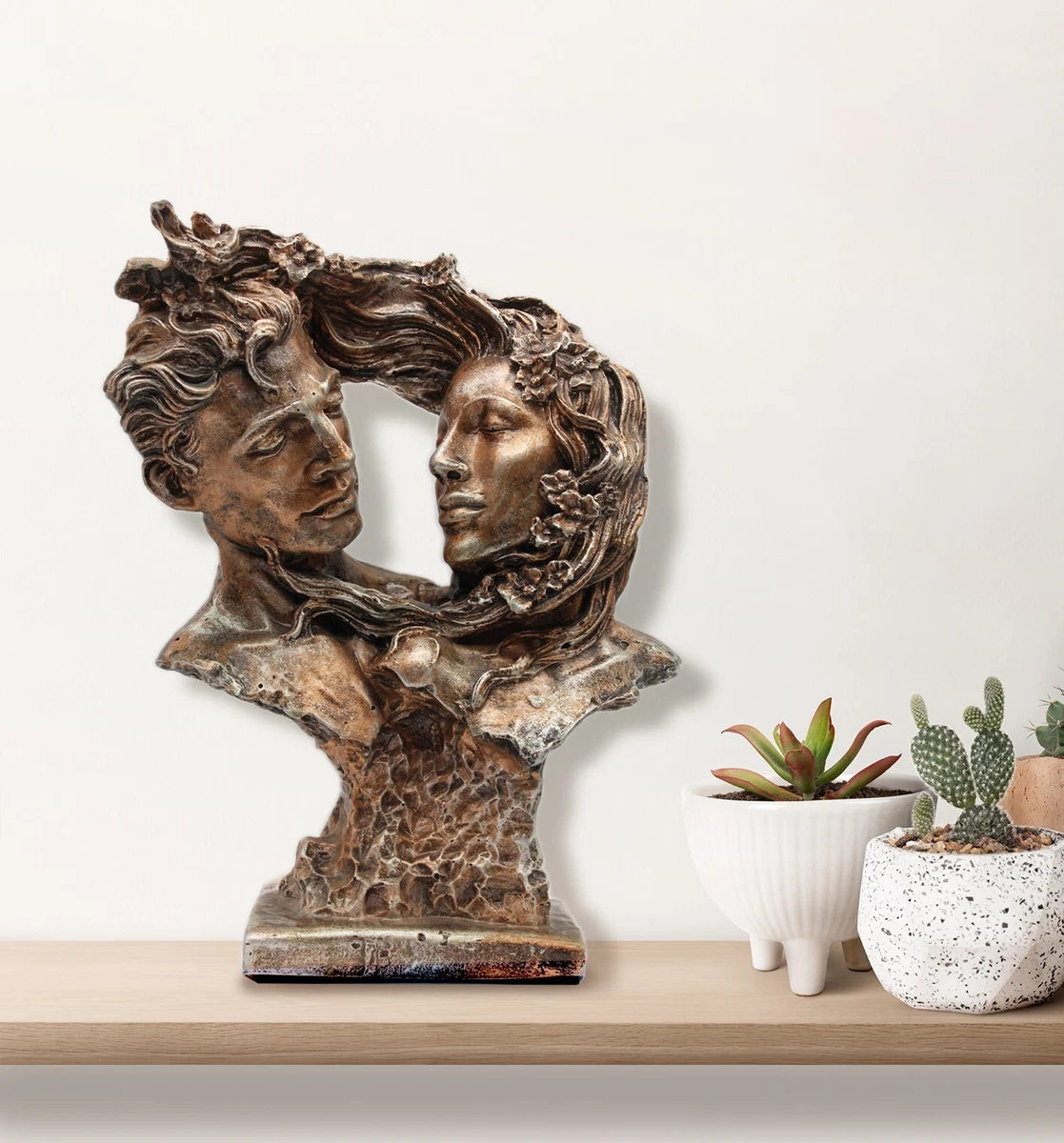 Lovers Quirky Home Decor Living Room Decoration Unusual Ornament Sculpture Statu