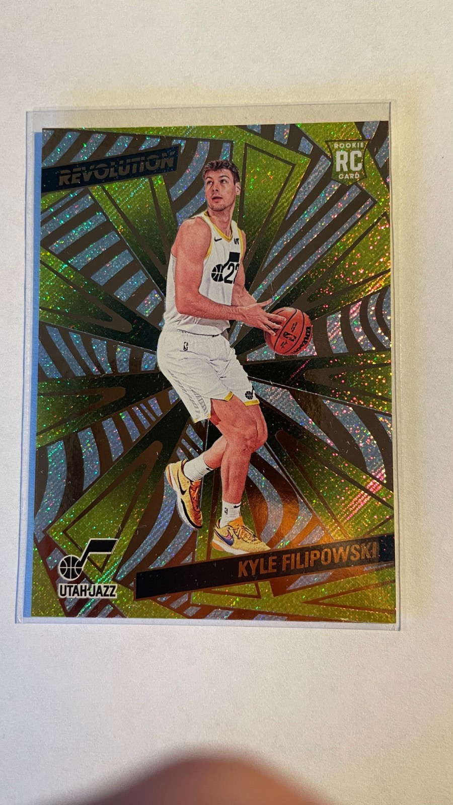 2024-25 Revolution Rookie 146 Kyle Filipowski Utah Jazz RC Color Match