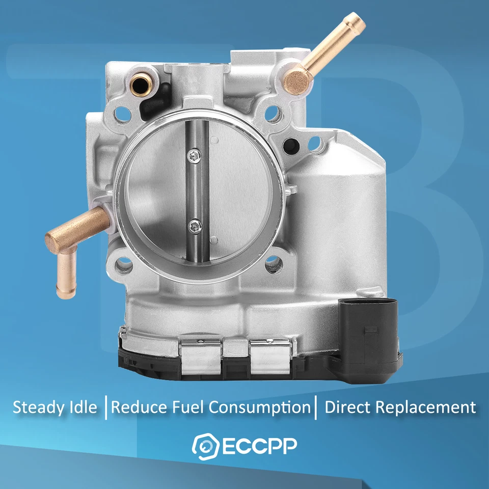 Carrocería del acelerador para Volkswagen Jetta 2,0 L 2001-2005 WV Golf Beetle 2,0 L 2001-2003 Foto 2 de 4