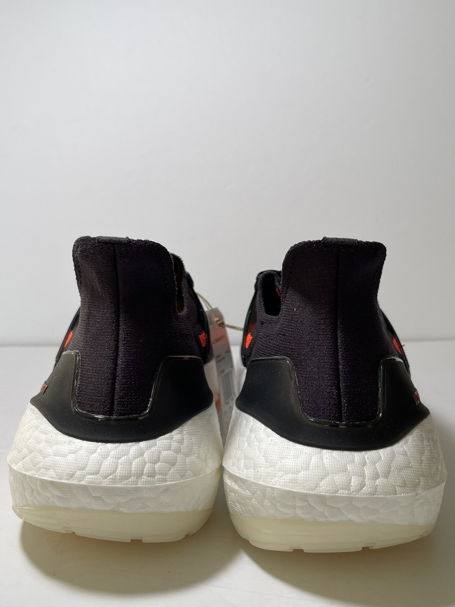 adidas gazelle silver green womens Adidas UltraBoost 21 Men's Running Shoes Carbon-Core Black-Solar Red main image 0