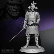 76mm Shogun General Unpainted Model Kits Unassembled YUFAN Garage Kit