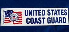 US Coast Guard Decal - Bumper Sticker  " US Coast Guard Logo Insignia "