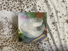 Vintage Roses 3 Piece Chip And Dip Set