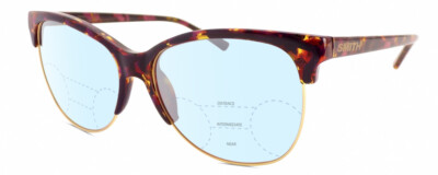 Smith Optics Rebel Cateye Multi-Focus Blaulichtbrille In Schildpatt Lila 58Mm