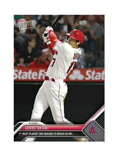 2023 MLB TOPPS NOW  🔥 Shohei Ohtani -first To 51/51 Card#647 Los Angeles Dodger
