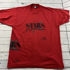 Vintage Screen Stars Best Stars Of Tomorrow Short Sleeve T Shirt Men's XL Red