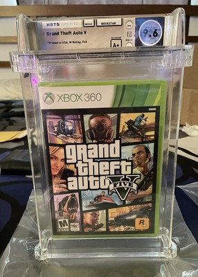 Grand Theft Auto V 5 FIVE XBOX 360 FIRST PRINT US EDITION NEW FACTORY SEALED