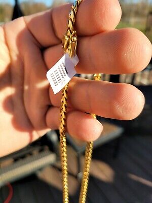 22k Solid Gold Miami Cuban Curb Link 22 22k Solid Gold Miami Cuban Curb Link 22