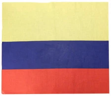 Colombia Country 22"x22" 100% Cotton Bandanna Bandana