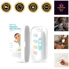 Baby Nail Clippers and Electric File with LED Light - Essential Care Kit