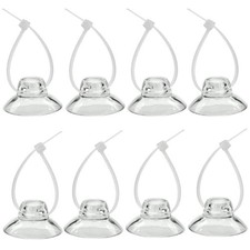 JZMYXA Aquarium Suction Cup Clips with Zip Cable Ties, 8 Pieces, Fit for...