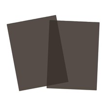 2 Pieces PVC Translucent Sheet Film Sheet Pet Stencil Material Clear PVC Sheet