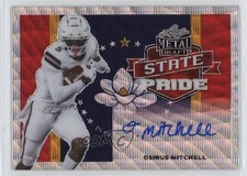 2021 Leaf Metal Draft State Pride Silver Wave 34/75 Osirus Mitchell Auto 3hd