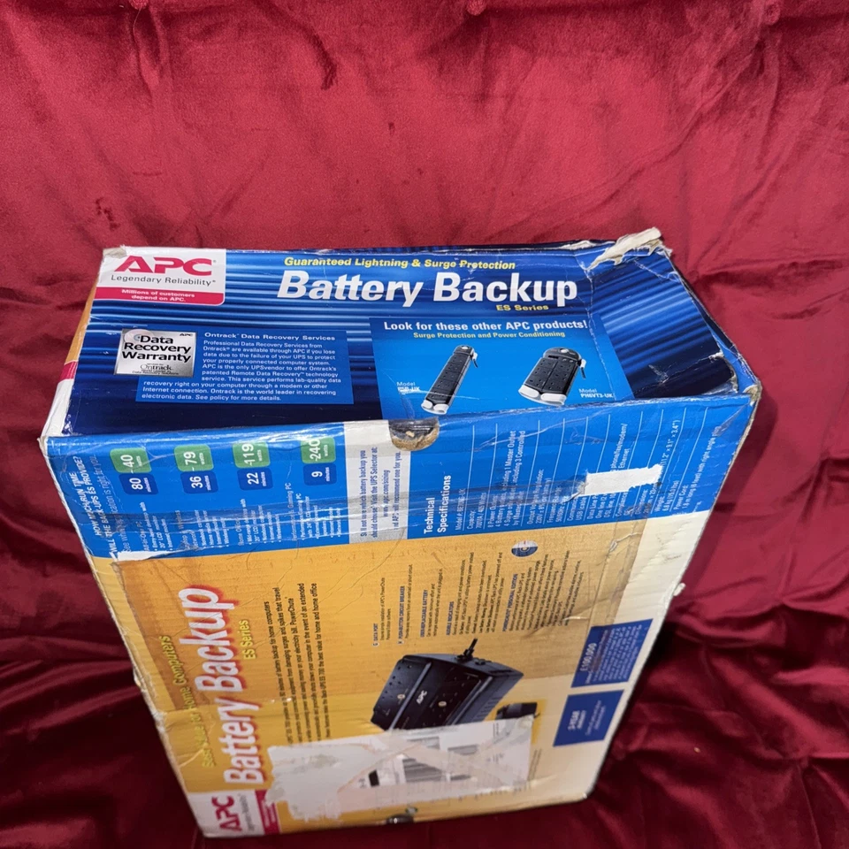 Battery Back ES Series Offline UPS (700 VA) 405w 8 Power Outlets APC -BE700G-UK - Image 3 of 4