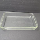 Vintage Pyrex 232 Clear Glass Baking Casserole Dish B-10 28x18x4 cm, 11x7x1.5