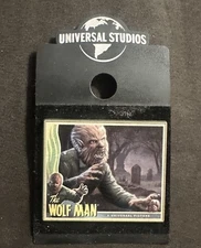 Universal Studios Hollywood Monsters Wolf Man PIN Brand New!!!