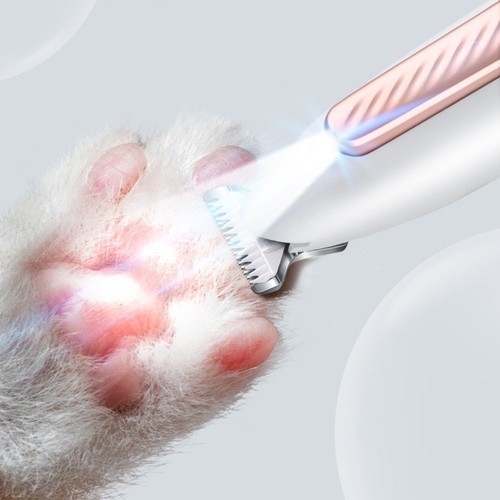 Elektrorasierer f��r Haustierpfoten mit LED-Licht f��r sicheres Pflegeerlebnis - Photo 10/12