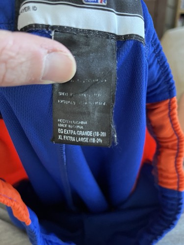 Men’s Adidas NBA New York Knicks XL Basketball Shorts official free postage - Picture 4 of 4