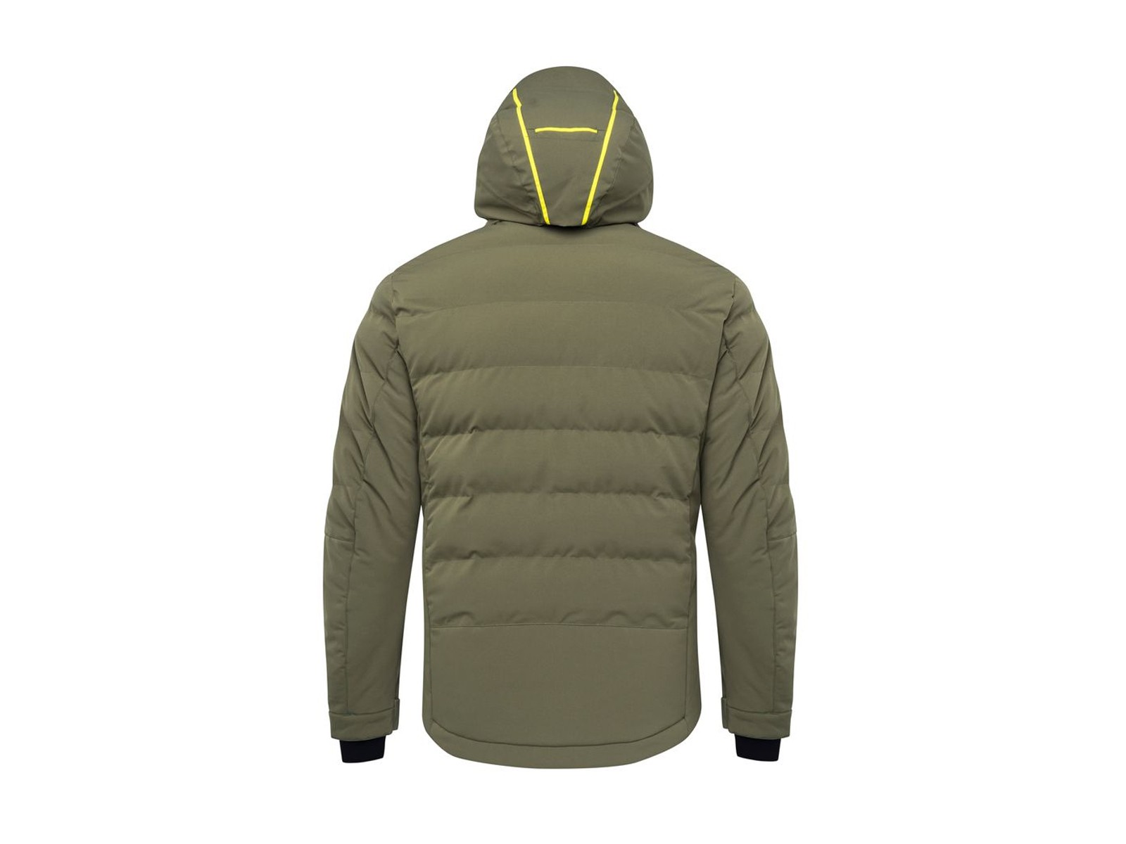 HYRA GIACCA PIUMINO SCI UOMO HMG1204 173 ST ANTON ARMY GREEN foto 2