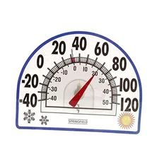  Static Cling Indoor Outdoor Thermometer, Temperature Gauge for Patio, Pool, 