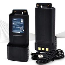 hflexgrad 2-Pack 7.4V 2600mAh BL-5 Extended Battery Thicker Longer