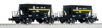 KATO Spur N Hoki 5200 Tosa Lime Industry 2-Wagen Eisenbahn Modell Güterwagen ...