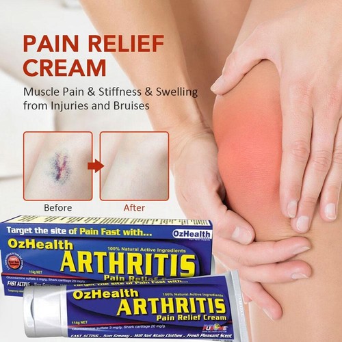OzHealth Art hritis Pain Relief Cream Non Greasy 114g - Picture 3 of 9