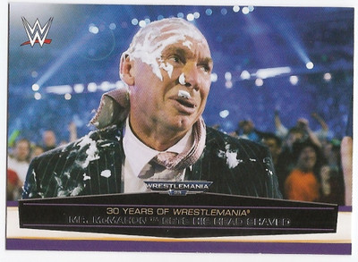 2014 Topps WWE Road to Wrestlemania 30 Years of #45 Vince McMahon