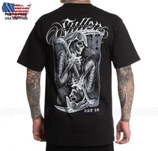 Sullen Art Collective Death Card Standard Fit SCM6380 Short Sleeve Men`s T-shirt