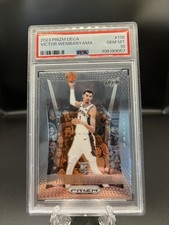 2023-24 Panini Prizm Deca Victor Wembanyama #116 (RC) PSA 10 Centered