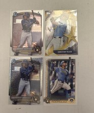 Milwaukee Brewers card lot - Yophery Rodriguez