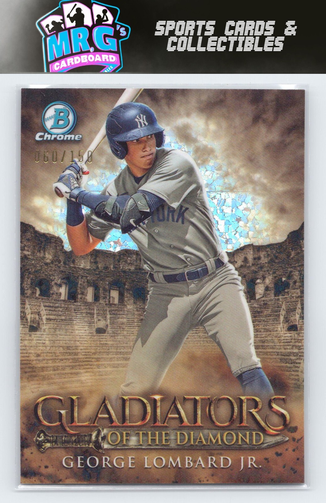 2024 Bowman Gladiators of the Diamond #GOTD-25 George Lombard Jr. #/150